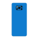 Matte Blue Skin for Poco X3